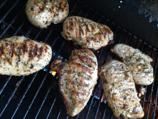 Grilled Greek Chicken on the BBQ